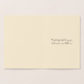 ベビーダストカード不妊ウィズゴールドフォイル 箔カード (内部)