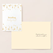 ベビーダストカード不妊ウィズゴールドフォイル 箔カード (ディスプレー)