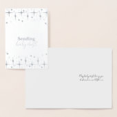 ベビーダストカード不妊ウィズシルバーフォイル 箔カード (ディスプレー)