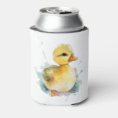 ベビーダックウォーターカラークーラーボックス 缶クーラー (缶裏面)