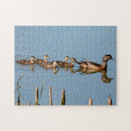 ベビーダックス後を追ズマママジグソーパズル ジグソーパズル