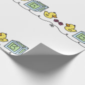 ベビーダックス ラッピングペーパー (角)