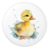 ベビーダック水彩セラミックノブ セラミックノブ (正面)