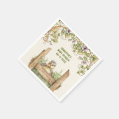 ベビーダック赤ちゃんシャワー スタンダードカクテルナプキン (角)