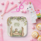 ベビーダック赤ちゃんシャワー ペーパープレート (パーティー)