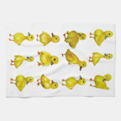 ベビーダック キッチンタオル (横)