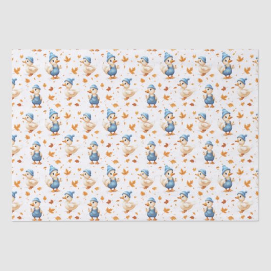 ベビーダックIベビーシャワー 薄葉紙 (正面)