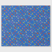 ベビーダララッピング紙 ラッピングペーパー (フラット)