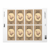 ベビーチキンスケッチ製品 ラベル (フルシート)