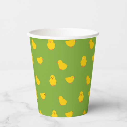 ベビーチクズインザグラスファーム 紙コップ (正面)