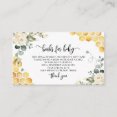 ベビーチケットのための甘い エンクロージャーカード (正面)