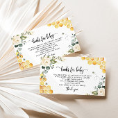 ベビーチケットのための甘い エンクロージャーカード