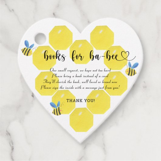 ベビーチケットのための甘い フェイバータグ (正面)