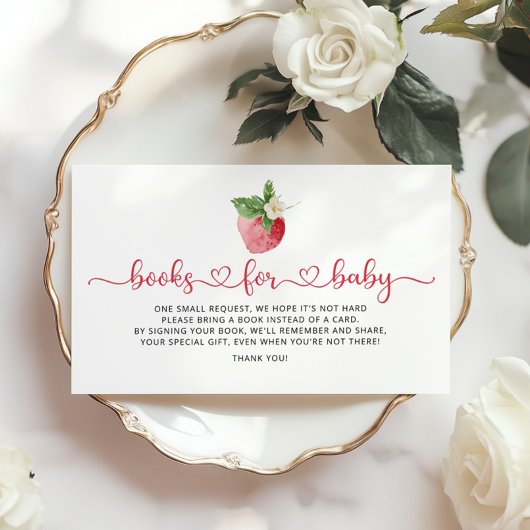 ベビーチケット囲いカード用いちご本 エンクロージャーカード