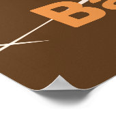 ベビーチックサンディオレンジキッチンポスタープリント ポスター (角)