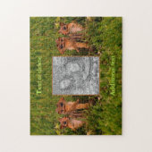 ベビーチップムンクフレーム独自の写真を作成 ジグソーパズル (縦)