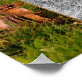 ベビーチップムンクフレーム独自の写真を作成 ポスター (角)