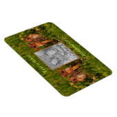 ベビーチップムンクフレーム独自の写真を作成 マグネット (右側)