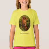 ベビーチプムンク野生動物芸術パーソナライズされた Tシャツ (正面)