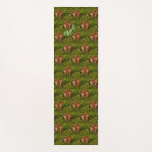 ベビーチムンクス動物自然アート ヨガマット (正面)