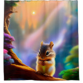 ベビーチムンク シャワーカーテン (正面)