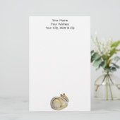 ベビーチムンク 便箋 (スタンド正面)