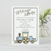 ベビーチョオトレインオープンハウス 招待状 (スタンド正面)