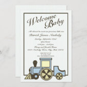 ベビーチョオトレインオープンハウス 招待状 (正面/裏面)