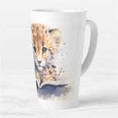 ベビーチーターリーダーラテマグ カフェラテマグ (右アングル)