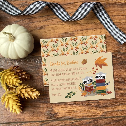 ベビーツインアライグマのエンクロージャカードの書籍 エンクロージャーカード