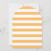 ベビーツインズファースト誕生日ガールベアージャンプスーツ2 招待状 (裏面)