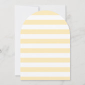 ベビーツインズファースト誕生日ガールベアージャンプスーツ 招待状 (裏面)