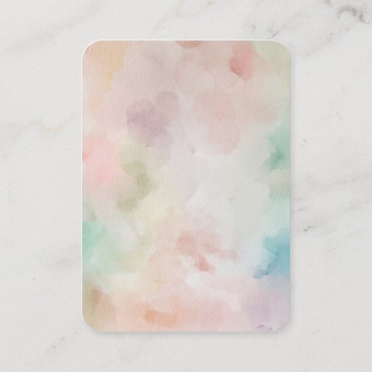 ベビーツインズボーイとガールシャワー用の本 エンクロージャーカード (裏面)