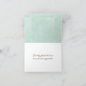 ベビーツインテディベアーズサンキュー カード (内部)