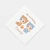 ベビーツイン男女兼用発表 スタンダードランチョンナプキン (角)