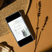 ベビーツリーWonderlandのベビーシャワー外は寒い 招待状