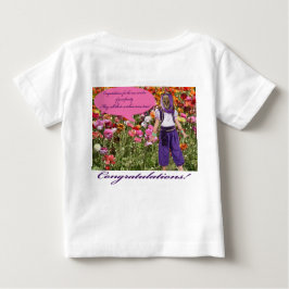 ベビーティー。おめでとうございます。 ocelot/genie ベビーTシャツ