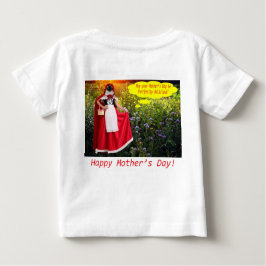 ベビーティー。Happy Mother's Day ragdolcat/littlere ベビーTシャツ