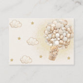 ベビーテディベアぼう風船の本 エンクロージャーカード (裏面)