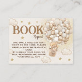 ベビーテディベアぼう風船の本 エンクロージャーカード (正面)