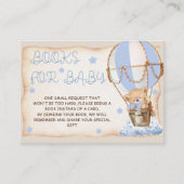 ベビーテディベアブルーボホ用ブックス エンクロージャーカード (正面)