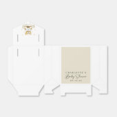 ベビーテディベア赤ちゃんシャワー特典ボックス フェイバーボックス (折り畳みなし)