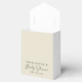 ベビーテディベア赤ちゃんシャワー特典ボックス フェイバーボックス (オープン)