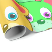 ベビーテディベア ラッピングペーパー (ロールコーナー)