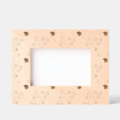 ベビーテディレーザエッチング写真フレーム レーザー彫刻フレーム (正面)