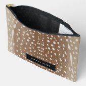 ベビーディアスポットアニマルプリントパターン アクセサリーポーチ (見開き)