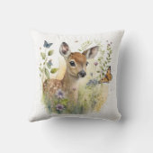 ベビーディアファウンバタフライ絵画ズ クッション (裏面)