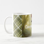 ベビーディアワイルドライフポートレート パーソナライズされた コーヒーマグカップ (左)