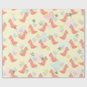 ベビーディノギフト ラッピングペーパー (フラット)