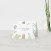 ベビーディノサンキューカード サンキューカード (正面)